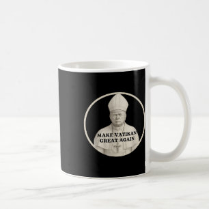Pope Trump Funny Trump Vatican Christian Retro Chu Coffee Mug