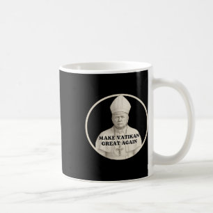 Pope Trump Funny Trump Vatican Christian Retro Chu Coffee Mug