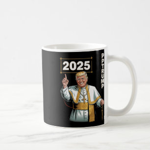 Pope Trump Funny Trump Vatican Christian Retro Chu Coffee Mug