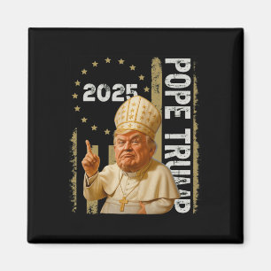Pope Trump Funny Trump Vatican Christian Retro Chu Magnet