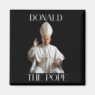 Pope Trump Funny Trump Vatican Christian Retro Chu Magnet
