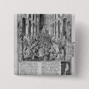 Pope Urban II  reconquest  Holy Sepulchre Church 15 Cm Square Badge