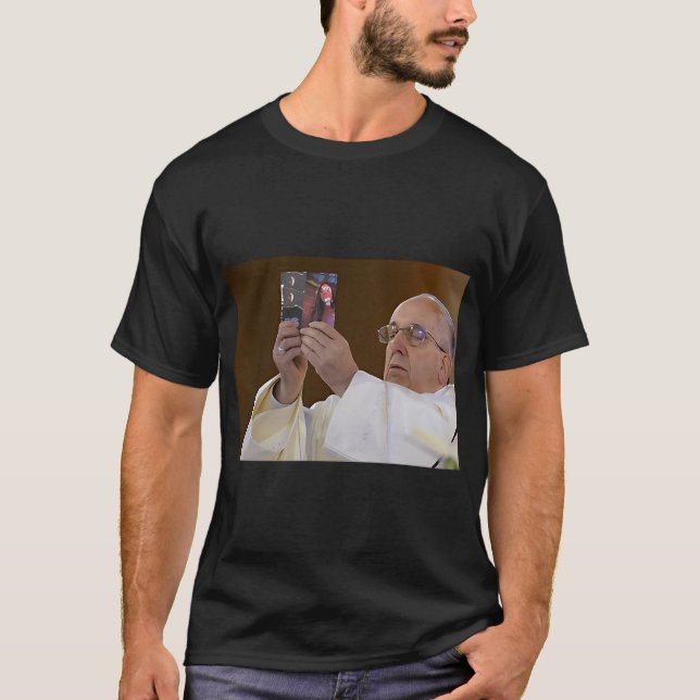 pope x drivers license T-Shirt (Front)