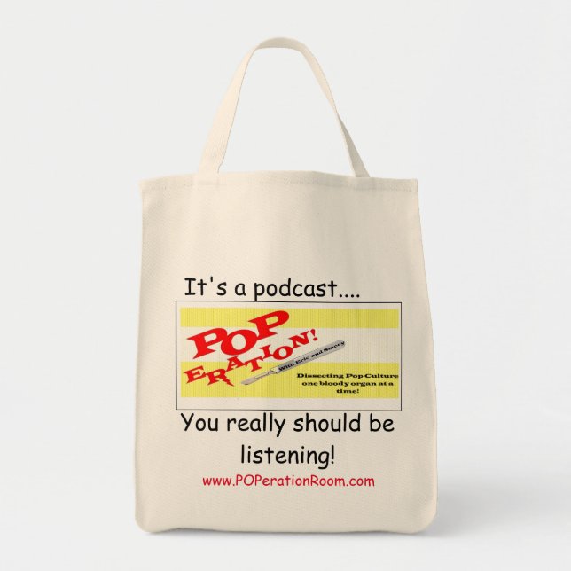 POPeration! Tote Bag (Front)
