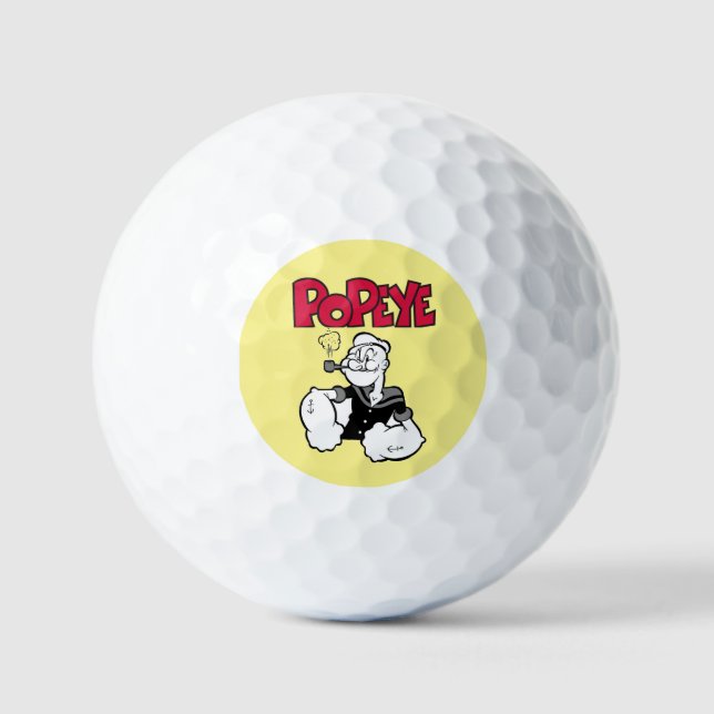 Popeye Golf Balls (Front)
