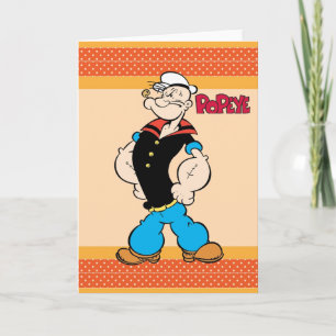 Popeye Greeting Card