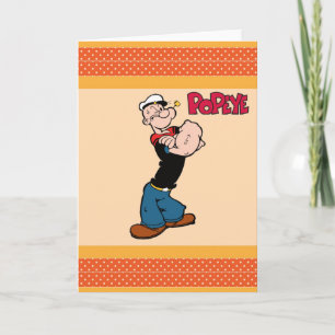 Popeye Greeting Card