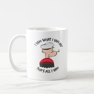 Popeye I Yam What I Yam Classic Coffee Mug