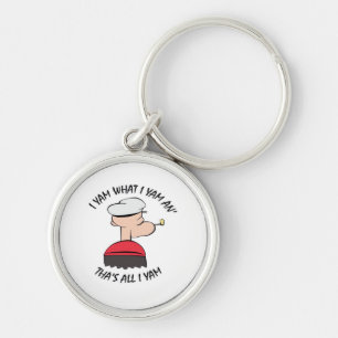 Popeye I Yam What I Yam Classic Key Ring