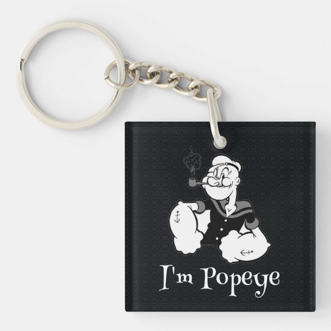 Popeye Keychain (Front)