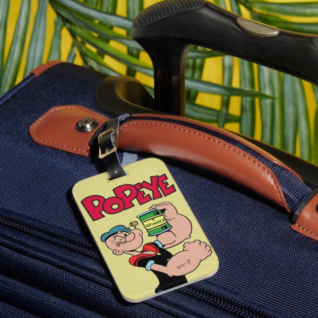Popeye Luggage Tag (Front Insitu 1)