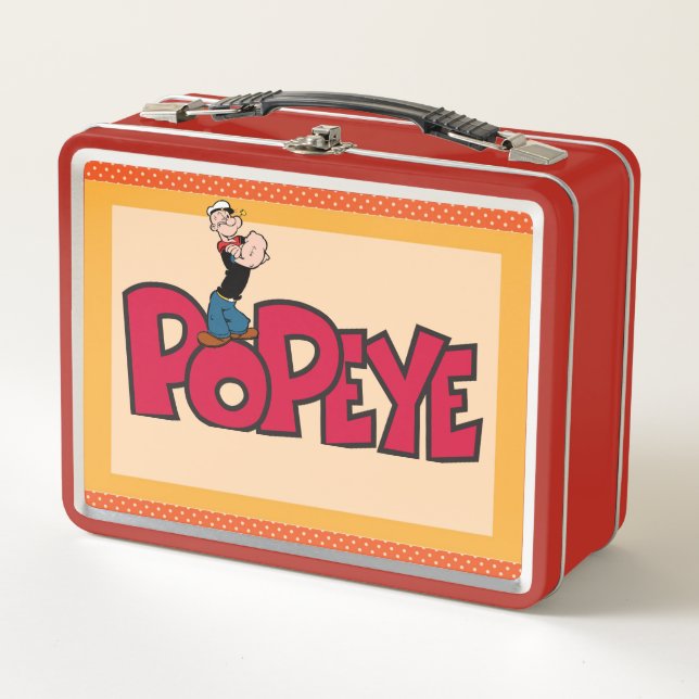 Popeye Lunch Box (Front)