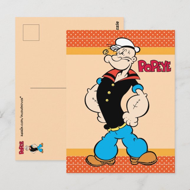 Popeye Postcard (Front/Back)