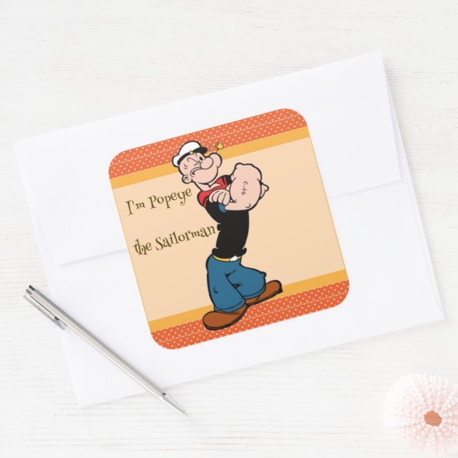 Popeye Sticker (Envelope)