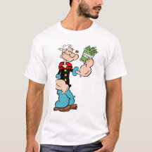 Popeye the Sailor with Spinach