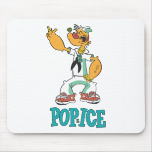 Popeye Vintage 1990's Parody Mouse Pad