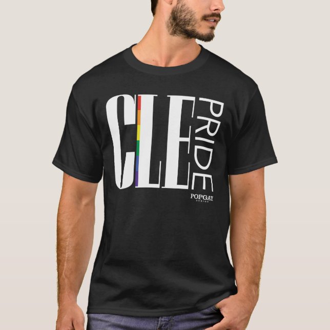 POPGAY Design Pride Collection – Cleveland T-Shirt (Front)