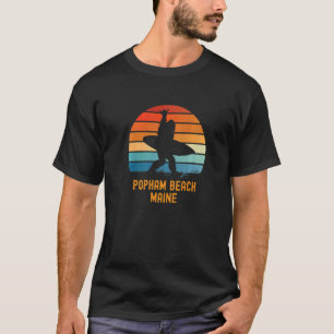 Popham Beach  Maine Sasquatch Souvenir T-Shirt