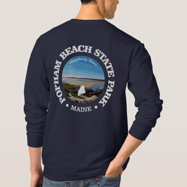 Popham Beach SP T-Shirt (Back)