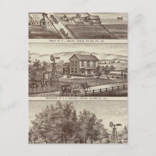Poplar ranches postcard