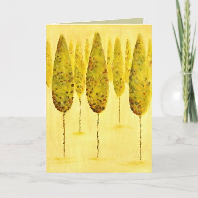 poplars card (Front)