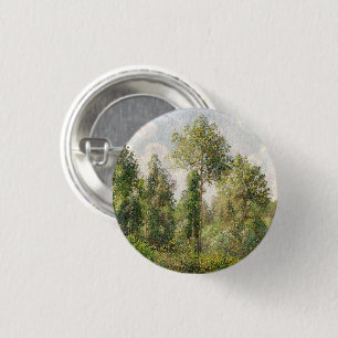 Poplars, Éragny Camille Pissarro 3 Cm Round Badge