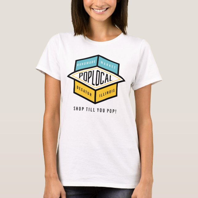 Poplocal Full Colour T-Shirt (Front)