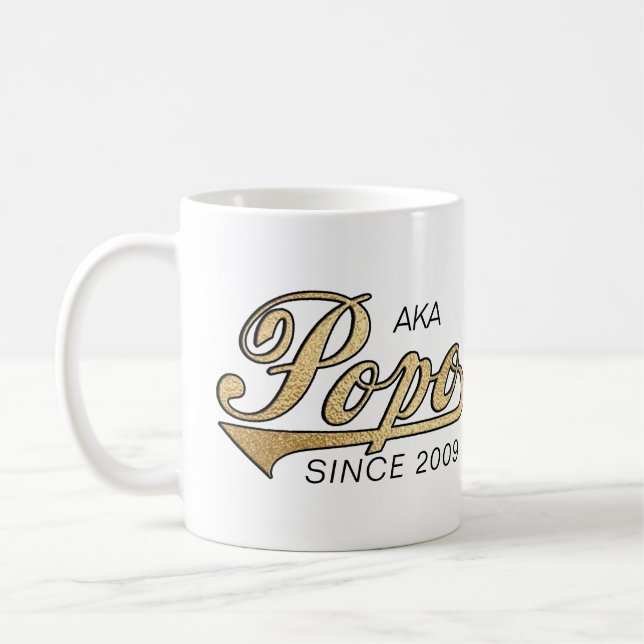 Popo Mug "AKA Popo Since..." (Left)