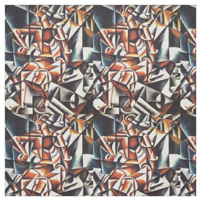 Popova’s art custom fabric (Swatch)