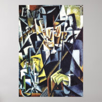 Popova’s Philosopher art poster