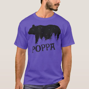 Poppa Bear Gift Mother's Father's Day T-Shirt
