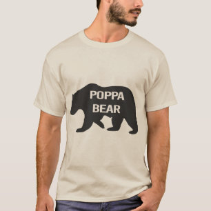 "Poppa Bear" New Dad Men's Shirt