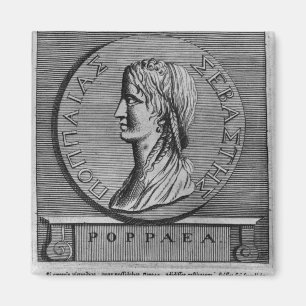Poppaea Sabina, engraving after a Roman Magnet