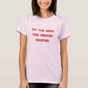 POPped Female Geek T-Shirt