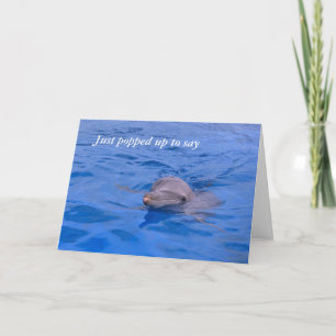 Popped up to say Thank You Card