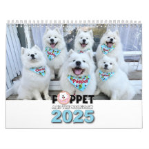 Poppet and the Wolfpack 2 page Calendar