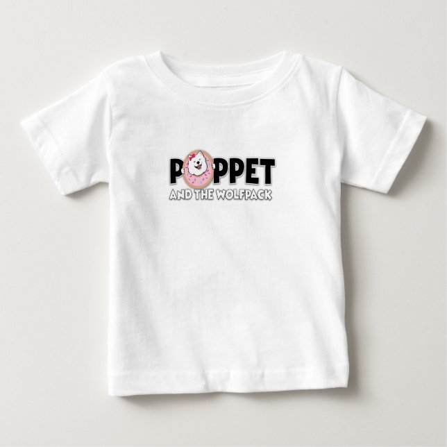 Poppet and the Wolfpack kids T-Shirt (Front)