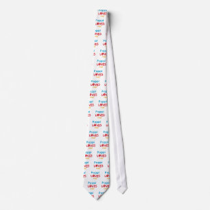 Poppi Loves Me T-shirts and Gifts Tie