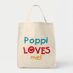 Poppi Loves Me T-shirts and Gifts Tote Bag
