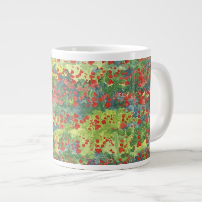 Poppies 2012 large coffee mug (Front Right)