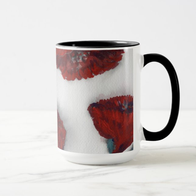poppies 2 mug (Right)