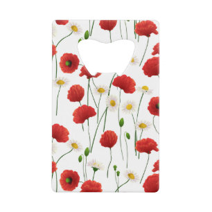 Poppies and daisies