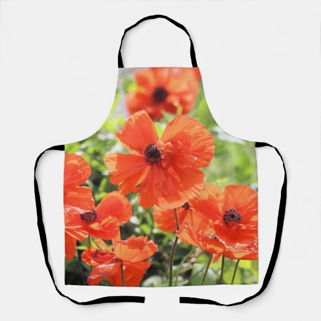 Poppies Apron (Front)
