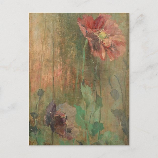 Poppies by Julia Beck Postcard (Front)