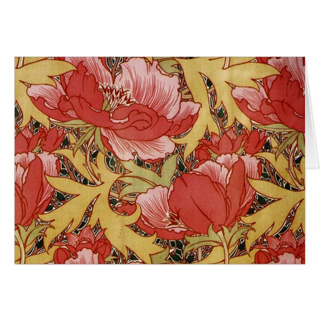 Poppies by William Morris (Front Horizontal)