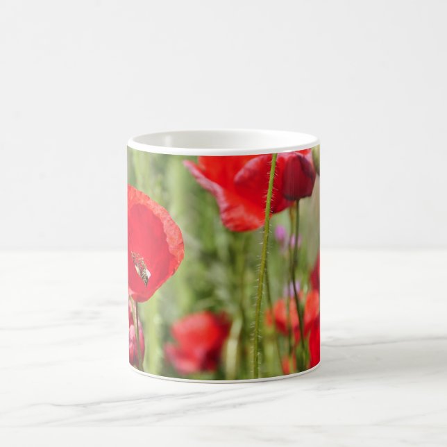 Poppies Coffee Mug (Center)