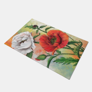Poppies Doormat