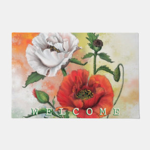 Poppies Doormat