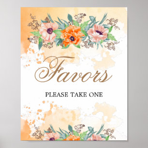Poppies  favours please take one Poster
