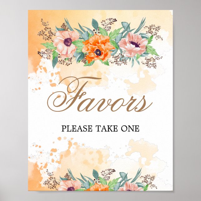 Poppies  favours please take one Poster (Front)